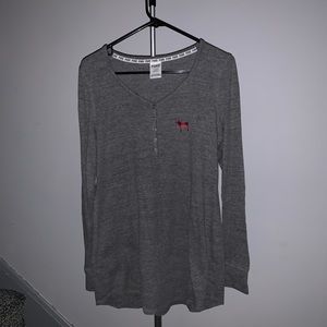 Victoria’s Secret pink sleep wear Long sleevedress